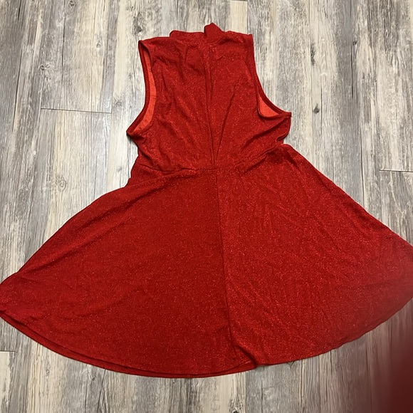 Sparkly Red Party Dress - Picture 4 of 4